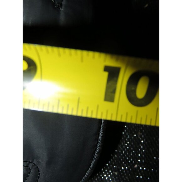 Juicy Couture Black Quilted Logo Stitched Crossbody Messenger Handbag - Picture 10 of 10